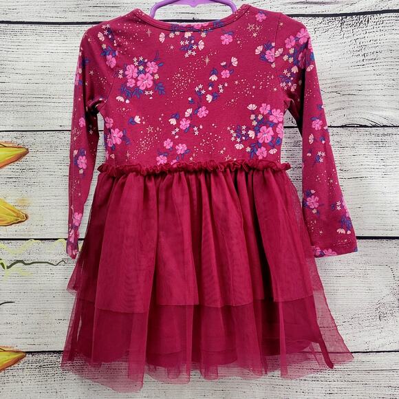 Girls‎ Carter's Floral Jersey Tutu Dress Toddler 3T - Picture 8 of 8